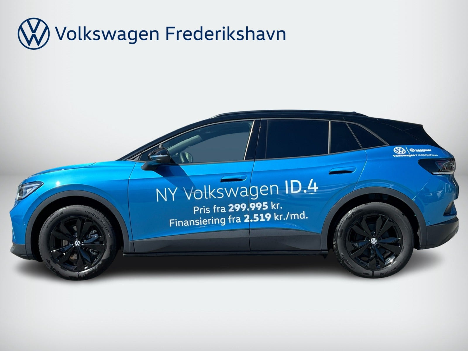 Blå VW ID.4 fra 2026