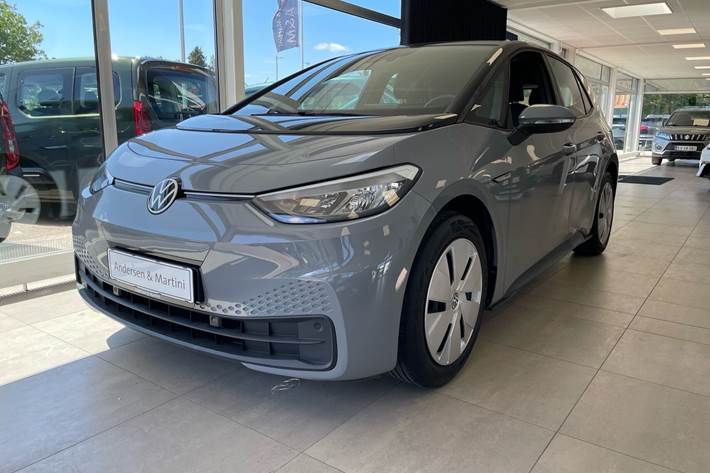 Grå VW ID.3 fra 2023