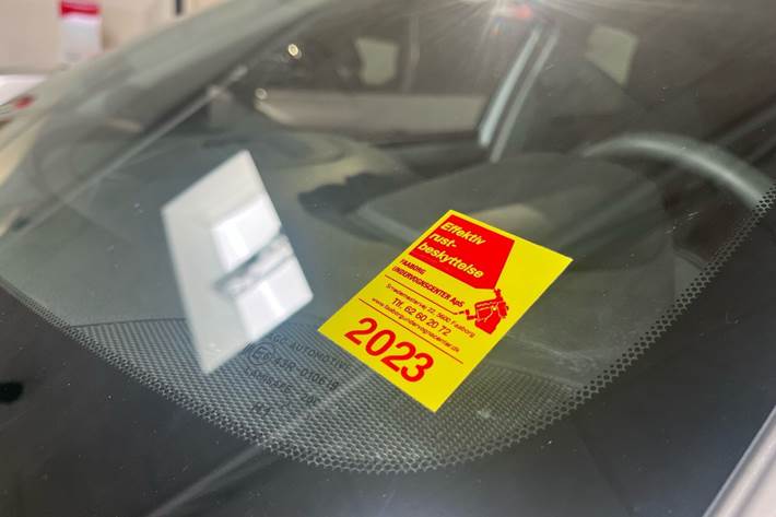 Sølv Toyota Aygo X fra 2023
