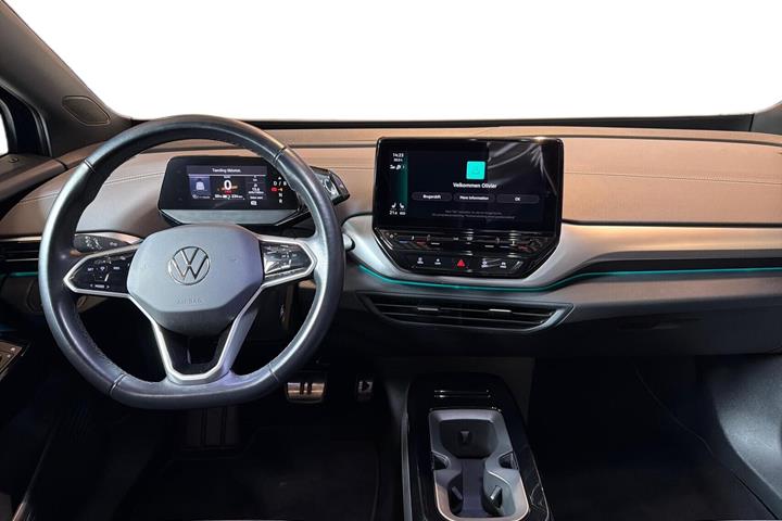 Blå VW ID.4 fra 2023
