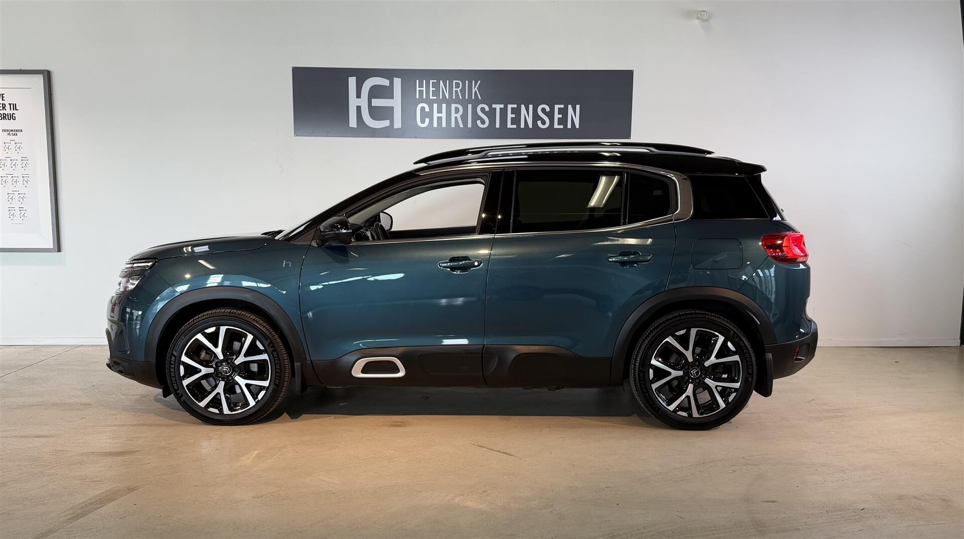 Blå Citroën C5 Aircross fra 2021