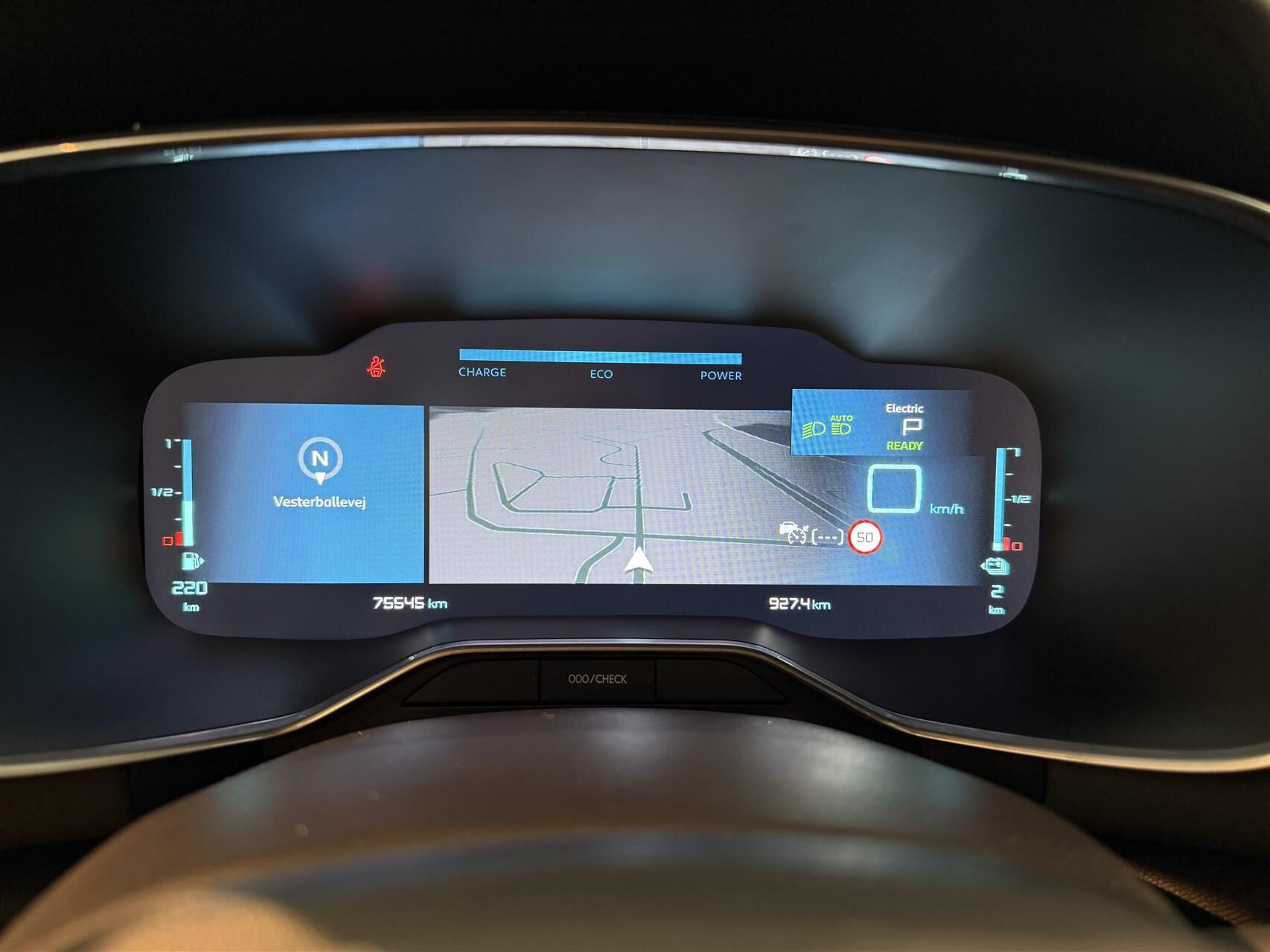 Blå Citroën C5 Aircross fra 2021