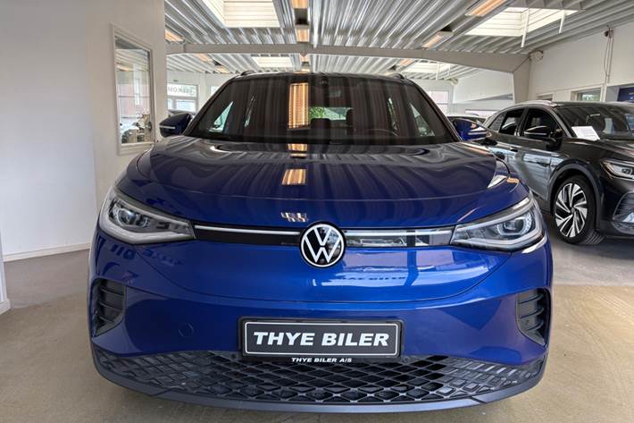 Blå VW ID.4 fra 2021