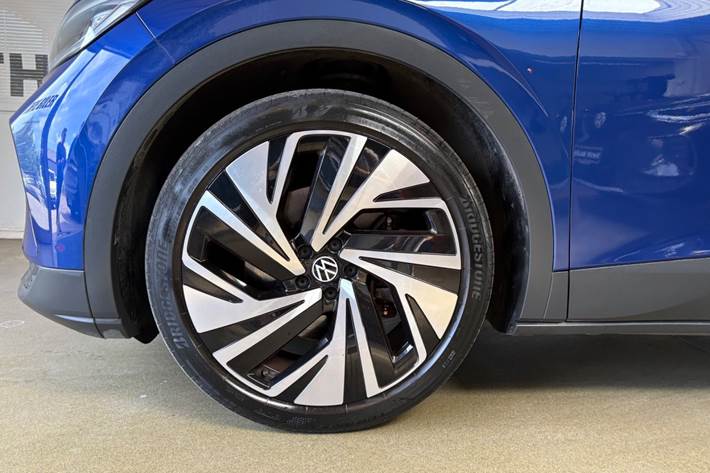 Blå VW ID.4 fra 2021