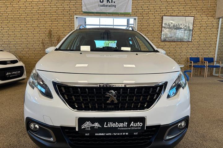 Hvid Peugeot 2008 fra 2017