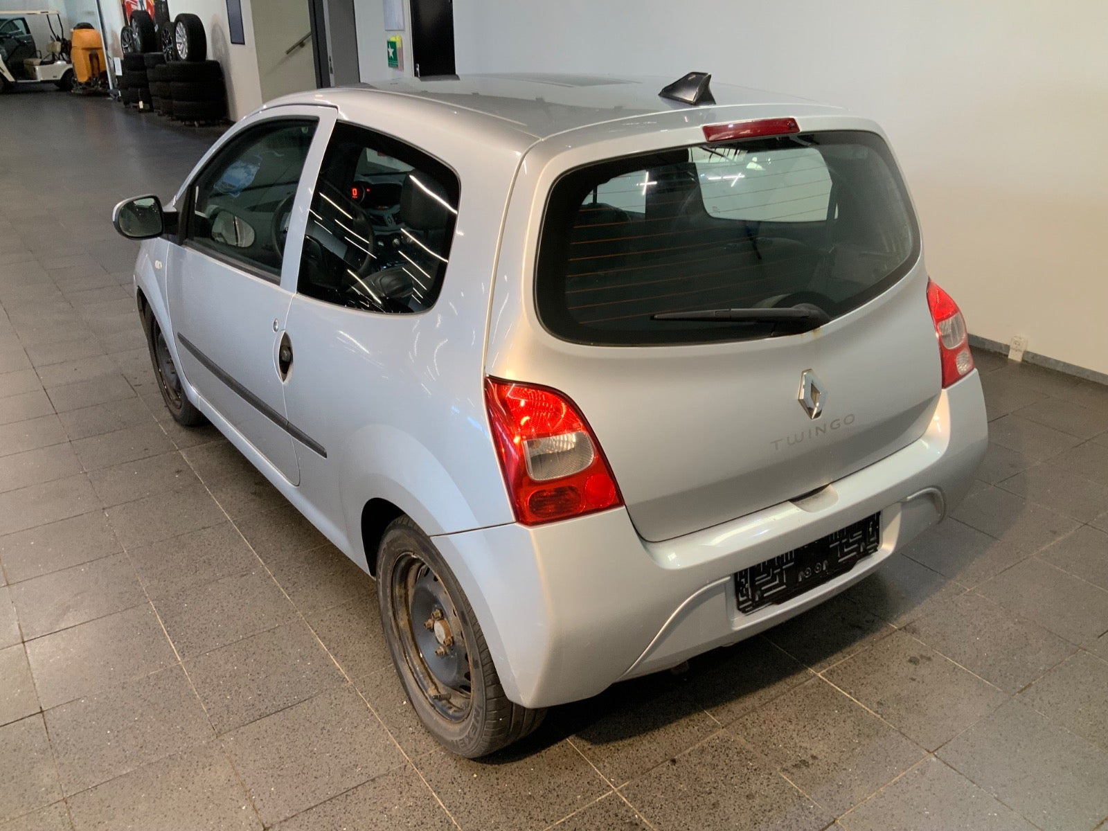 Sølv Renault Twingo fra 2010