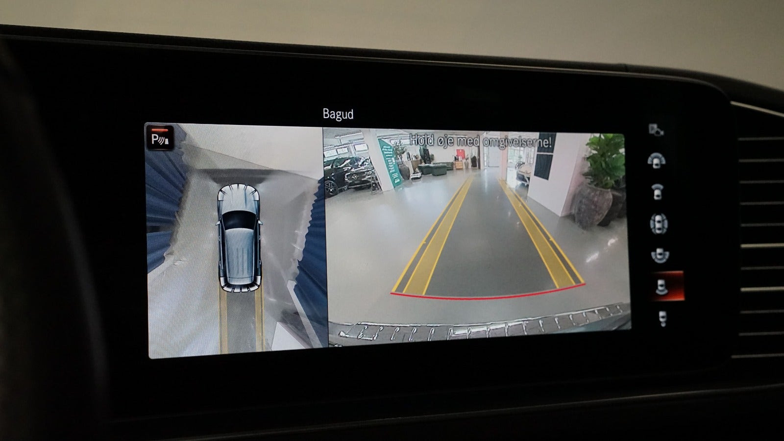 Grå Mercedes GLE350 de fra 2022