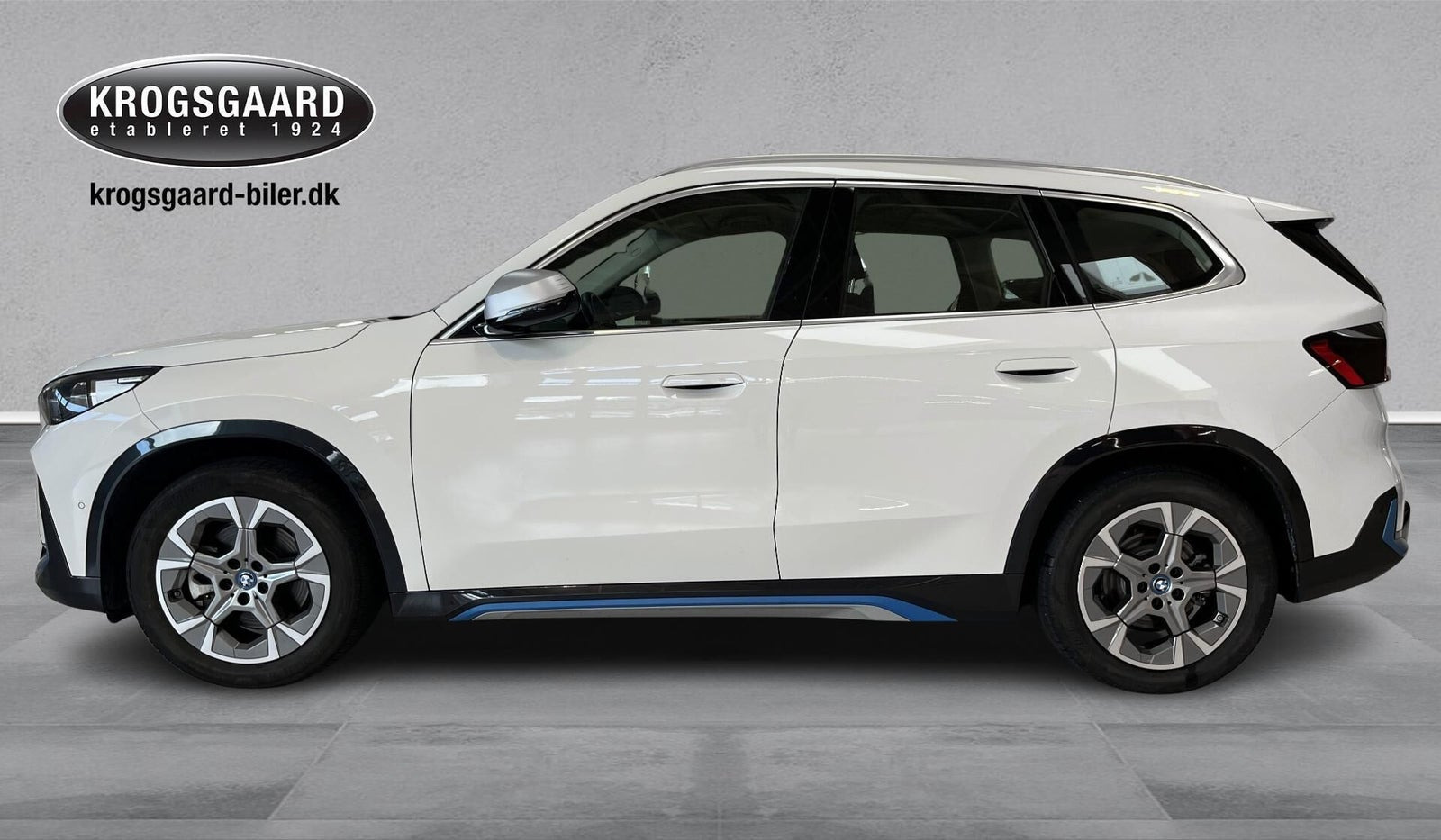 Hvid BMW iX1 fra 2023