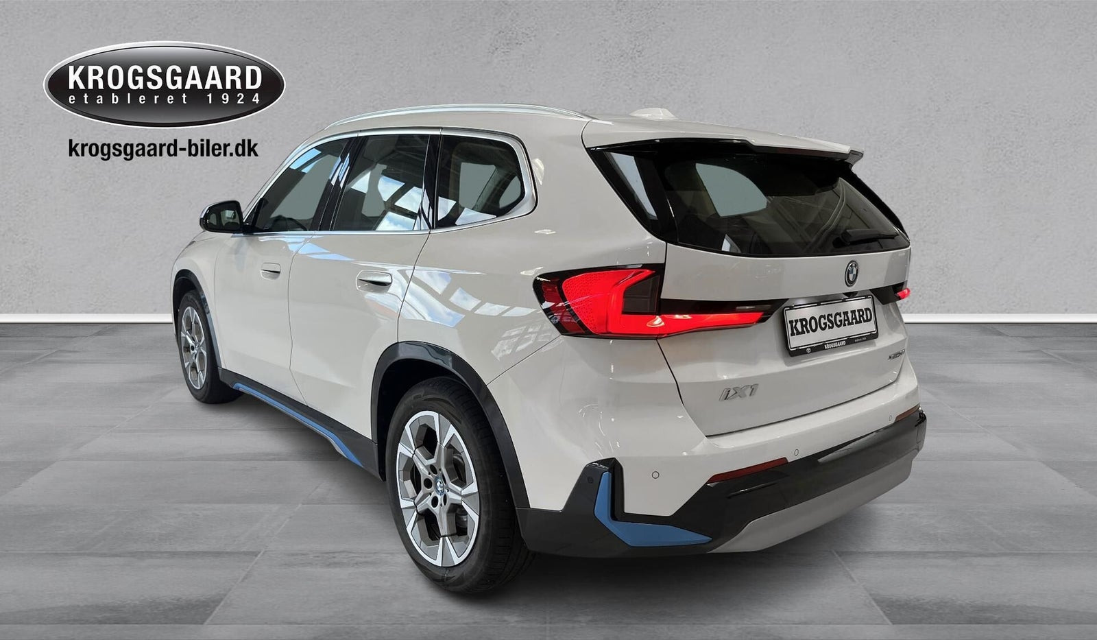 Hvid BMW iX1 fra 2023