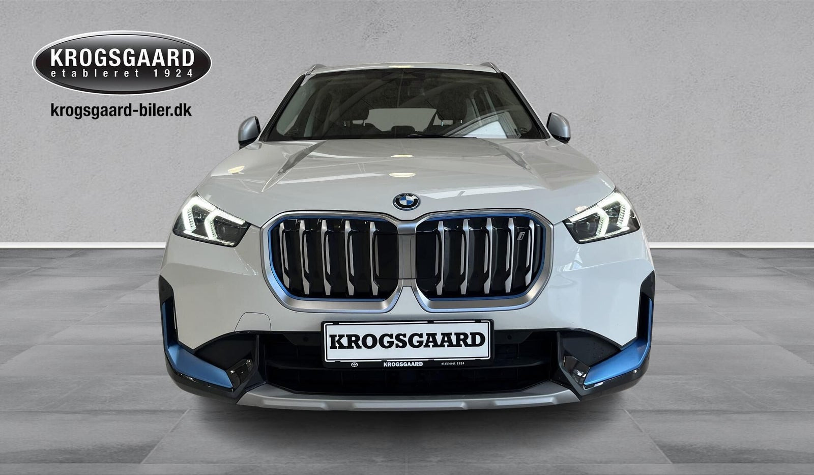 Hvid BMW iX1 fra 2023