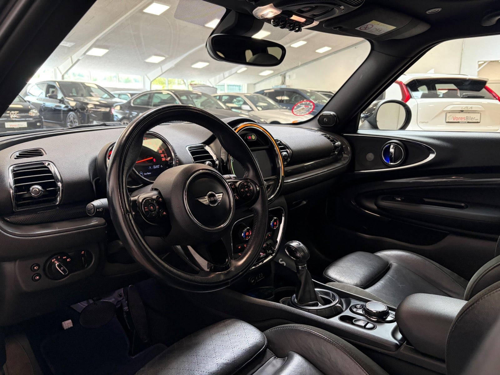 Grå Mini Clubman Cooper S fra 2016