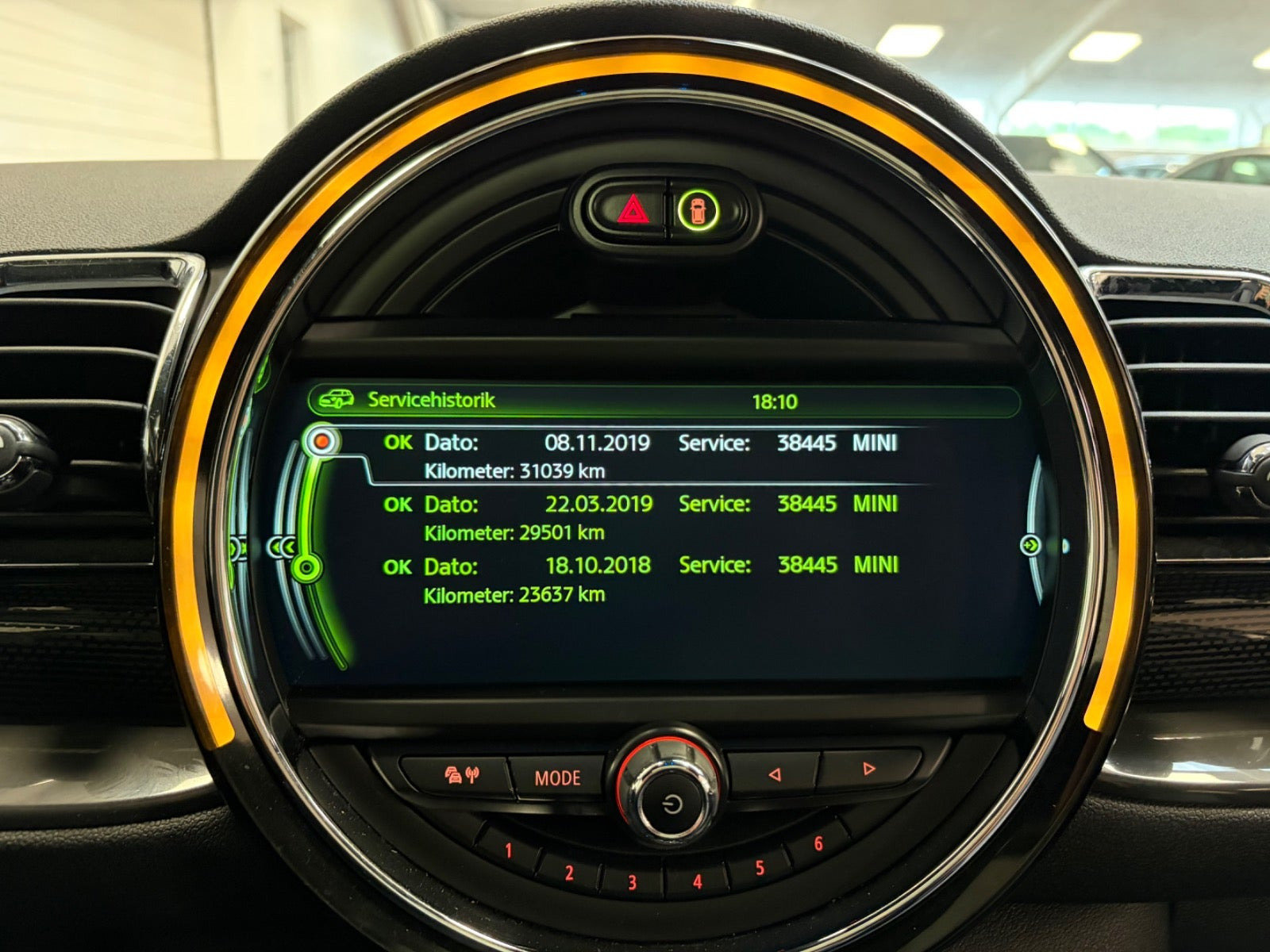 Grå Mini Clubman Cooper S fra 2016