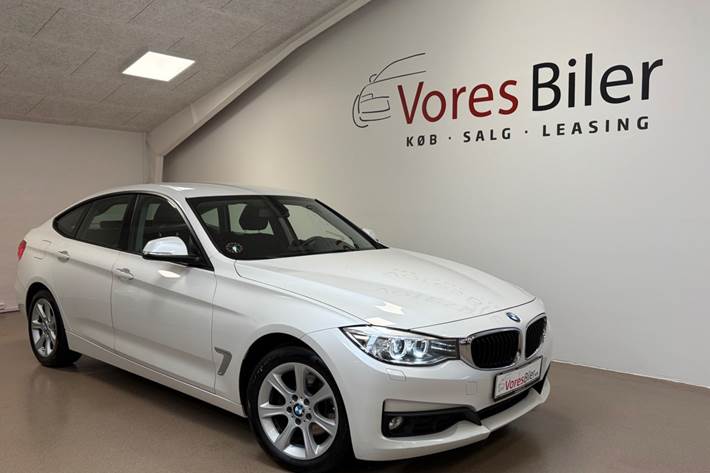 Hvid BMW 320d fra 2014