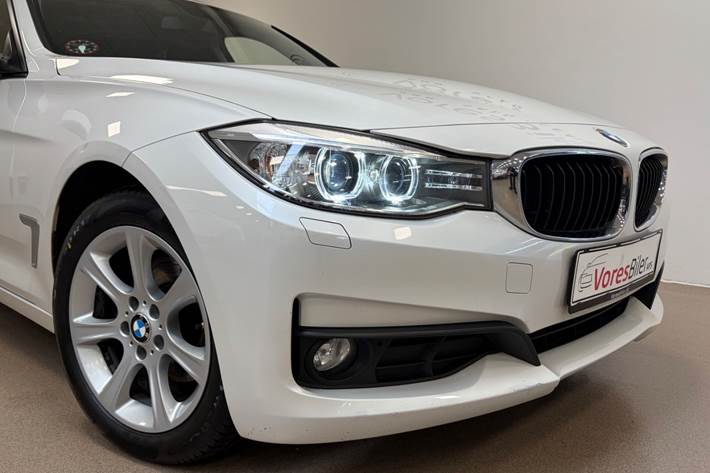 Hvid BMW 320d fra 2014