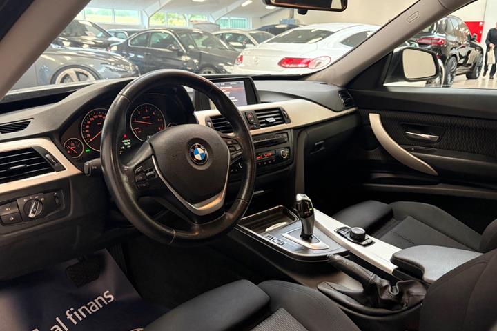 Hvid BMW 320d fra 2014