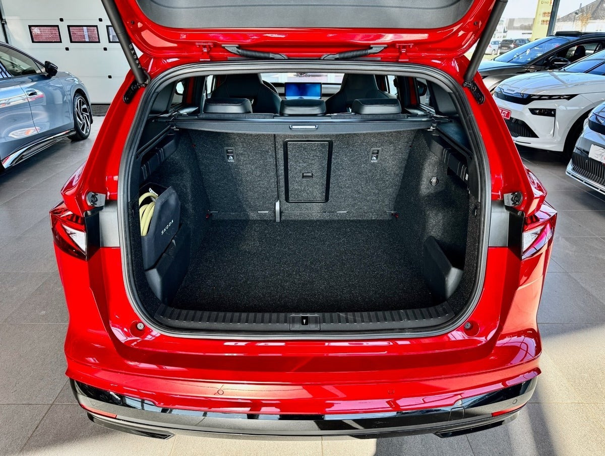 Rød Skoda Enyaq fra 2026