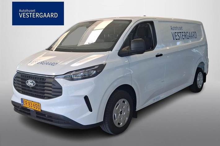 Hvid Ford Transit Custom 320 L2 fra 2025