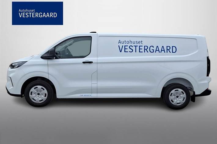 Hvid Ford Transit Custom 320 L2 fra 2026