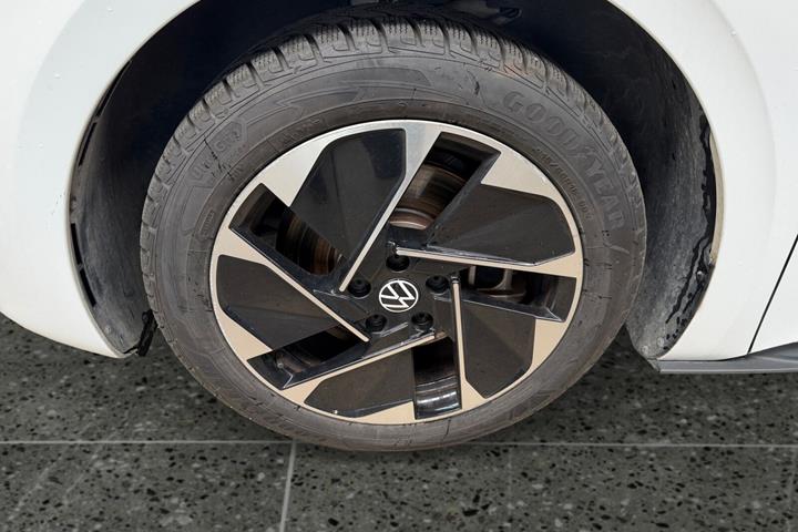 Hvid VW ID.3 fra 2023