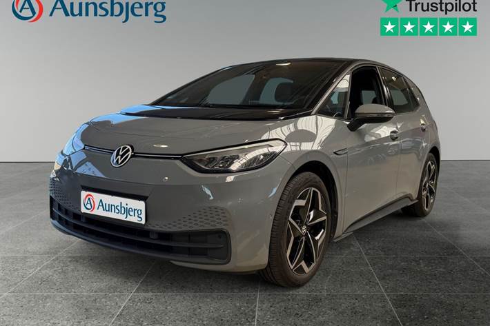 Grå VW ID.3 fra 2023