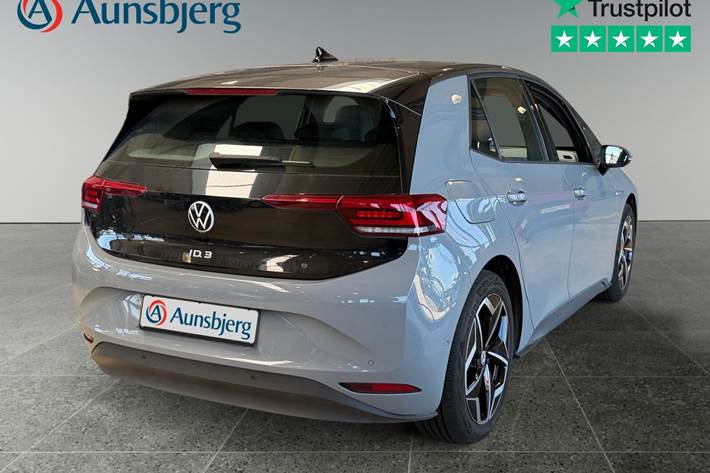 Grå VW ID.3 fra 2023