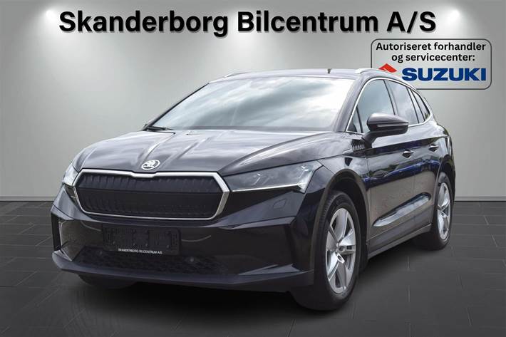 Sort Skoda Enyaq fra 2023