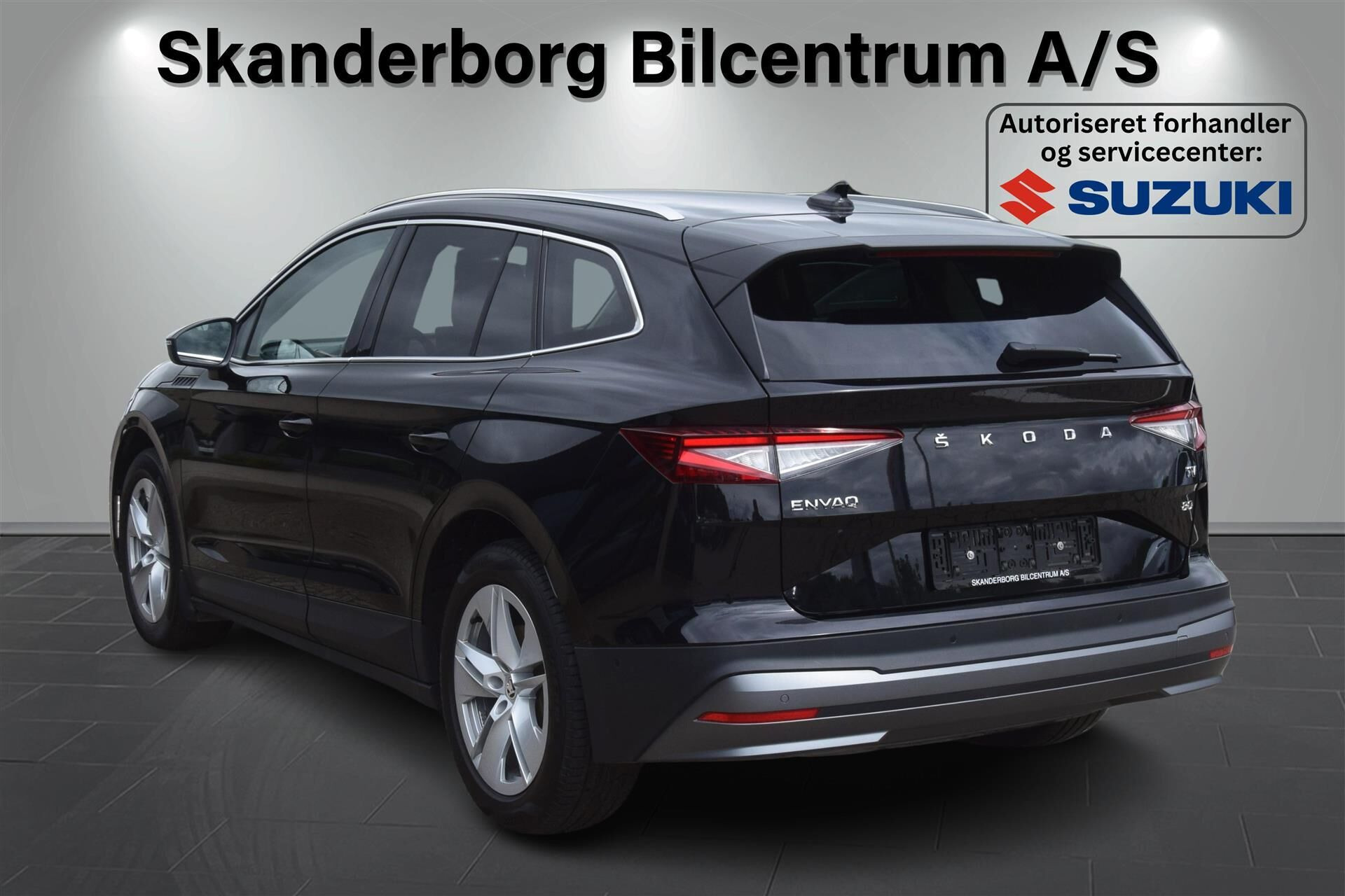 Sort Skoda Enyaq fra 2023