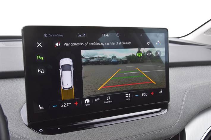 Sort Skoda Enyaq fra 2023