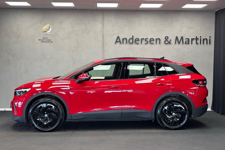 Rød VW ID.4 fra 2023