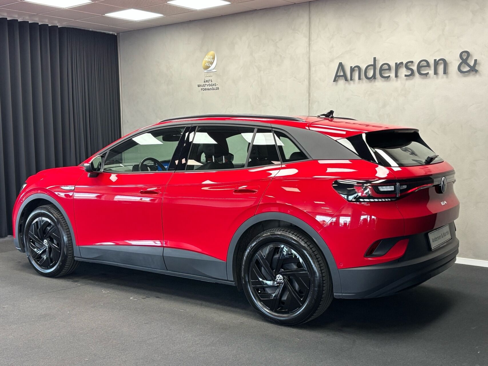 Rød VW ID.4 fra 2023