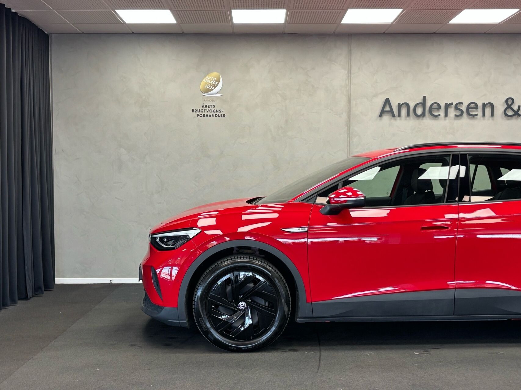 Rød VW ID.4 fra 2023
