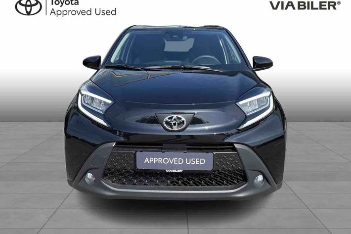 Sort Toyota Aygo X fra 2025