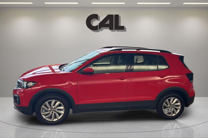 Rød VW T-Cross fra 2020