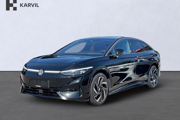 Sort VW ID.7 fra 2025 set udefra