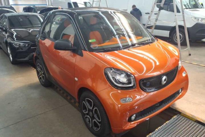 Orange Smart Fortwo fra 2019