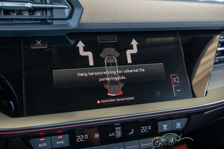 Grå Audi A3 fra 2021