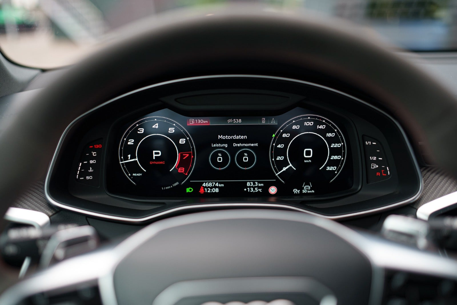 Sort Audi RS6 fra 2023