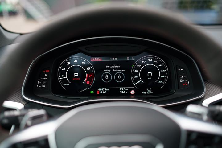 Sort Audi RS6 fra 2023