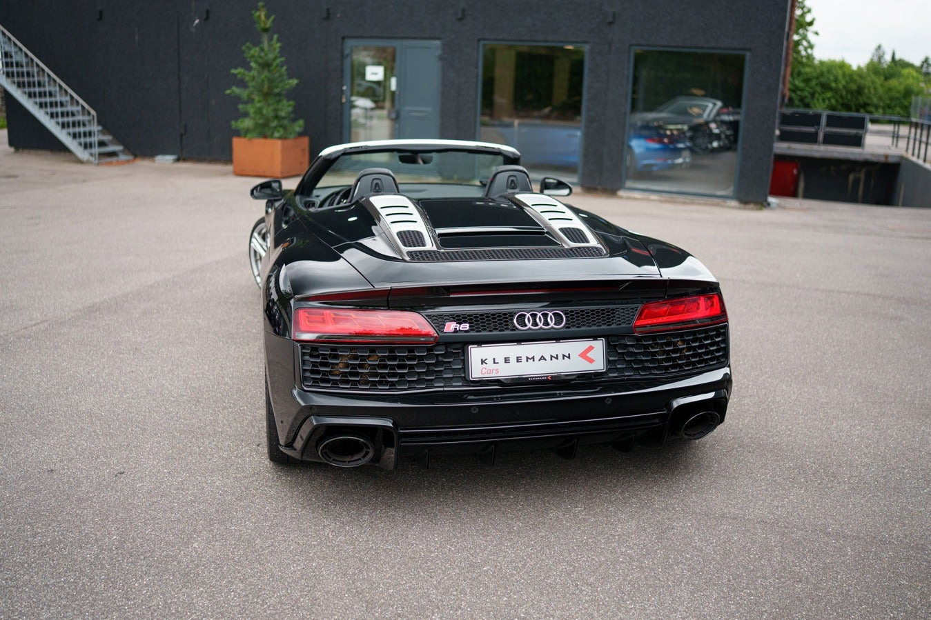 Gul Audi R8 fra 2019