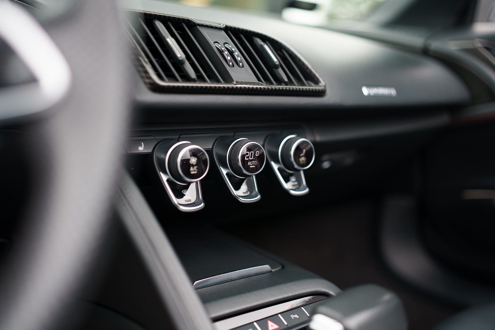 Gul Audi R8 fra 2019