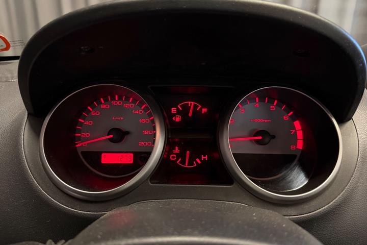Rød Suzuki Ignis fra 2005