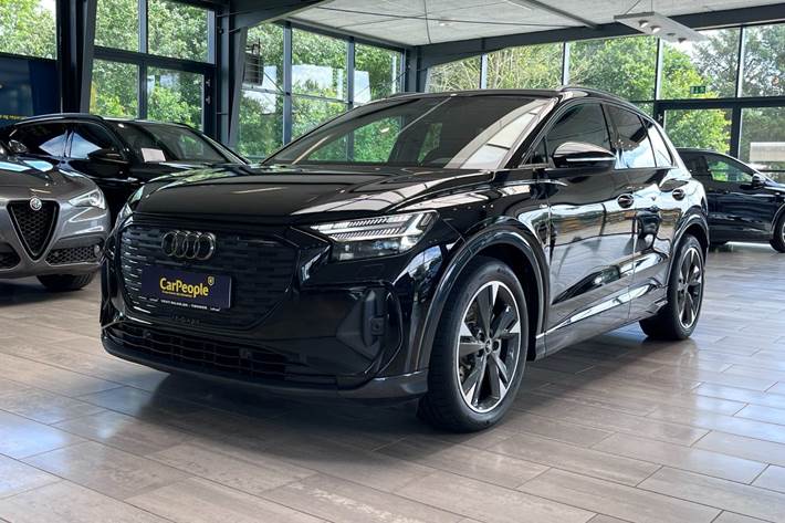 Sort Audi Q4 e-tron fra 2025