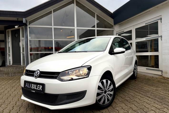 Hvid VW Polo fra 2011
