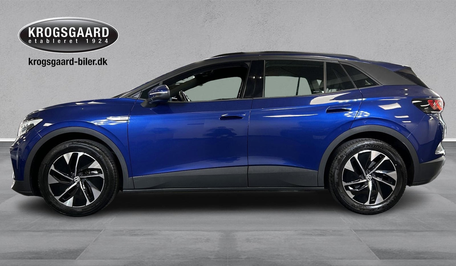 Blå VW ID.4 fra 2023