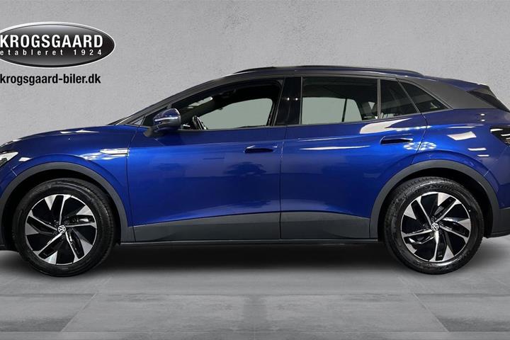 Blå VW ID.4 fra 2023