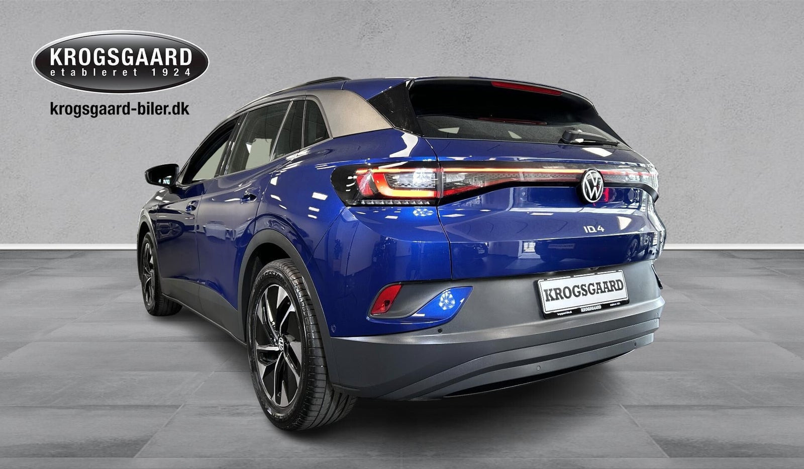 Blå VW ID.4 fra 2023