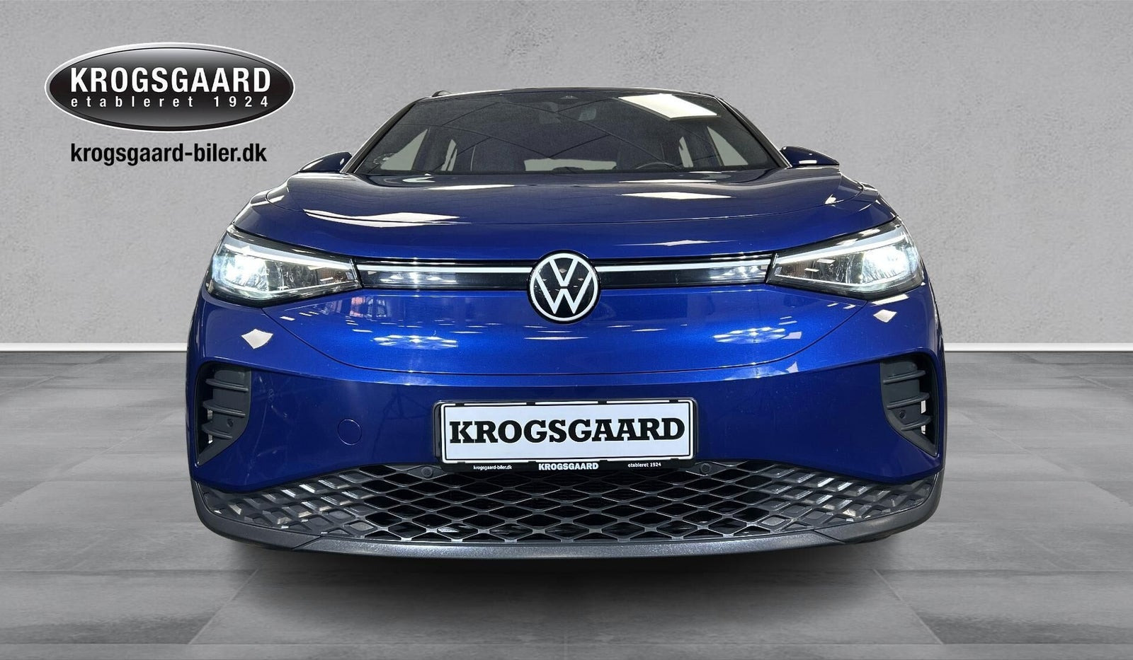 Blå VW ID.4 fra 2023