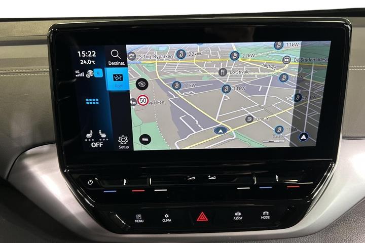 Blå VW ID.4 fra 2023