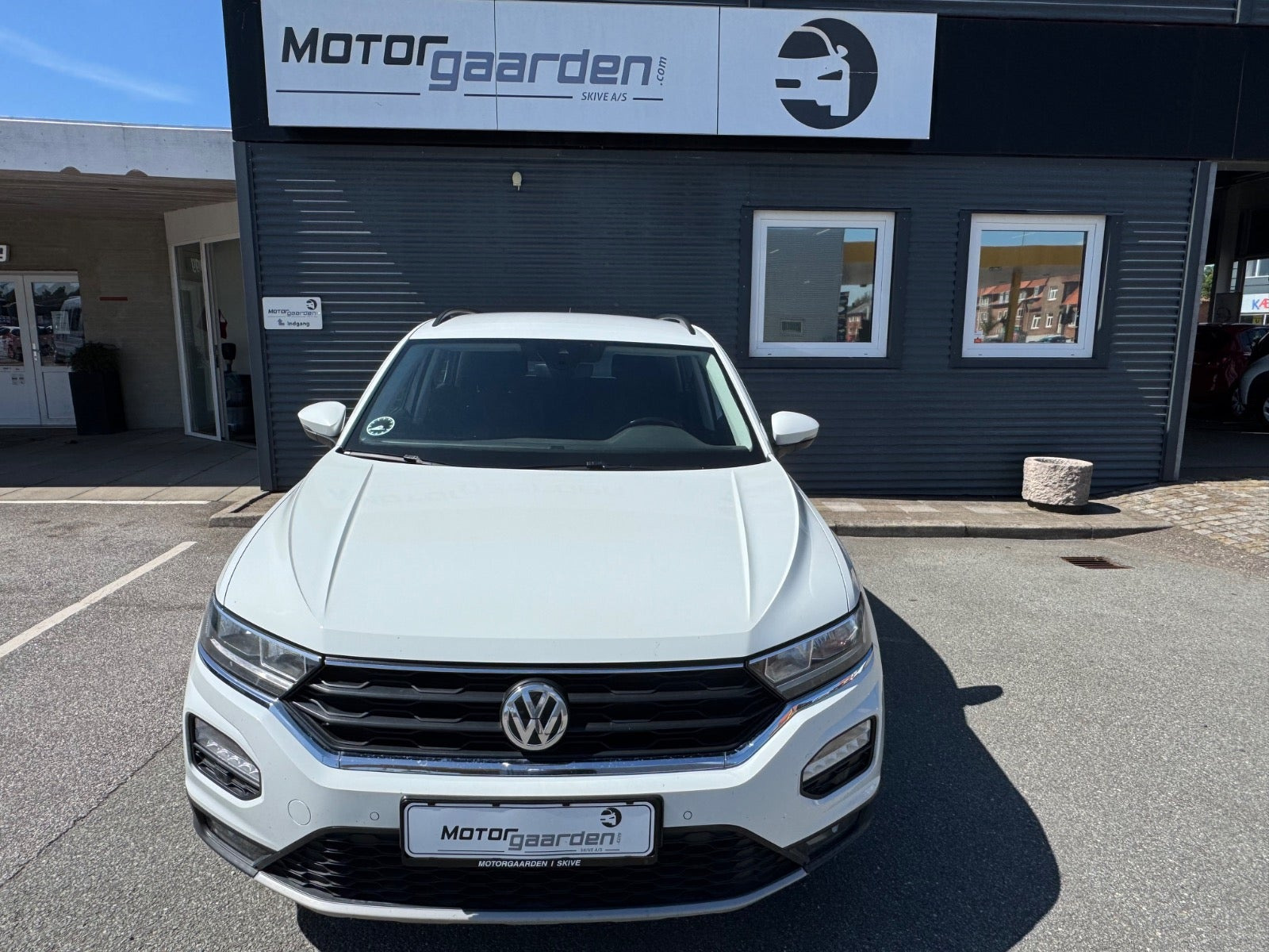 Hvid VW T-Roc fra 2018