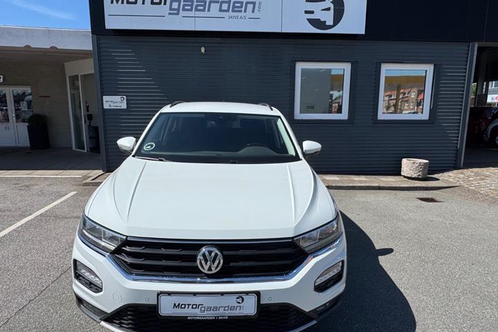 Hvid VW T-Roc fra 2018